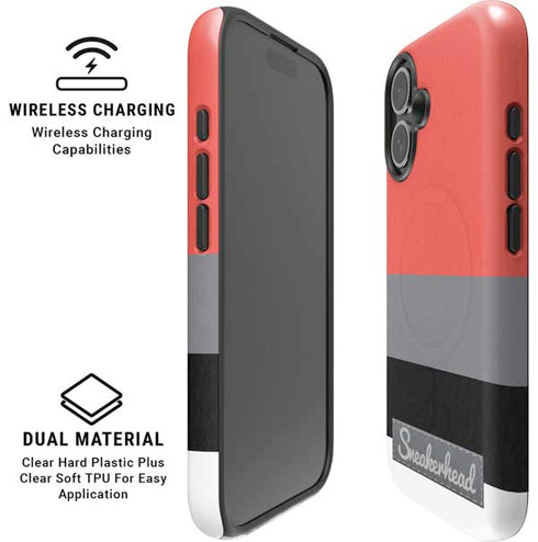 Sneakerhead Stripes iPhone 16 Plus Magsafe Impact Case