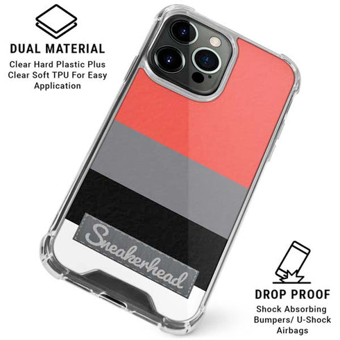 Sneakerhead Stripes iPhone 16 Pro Clear Case