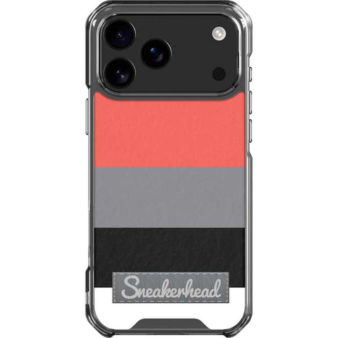 Sneakerhead Stripes iPhone 18 Pro Max Clear Case