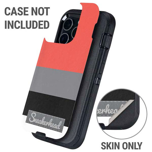 Sneakerhead Stripes Otterbox Defender iPhone Skin