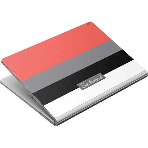 Sneakerhead Stripes Surface Book Skin