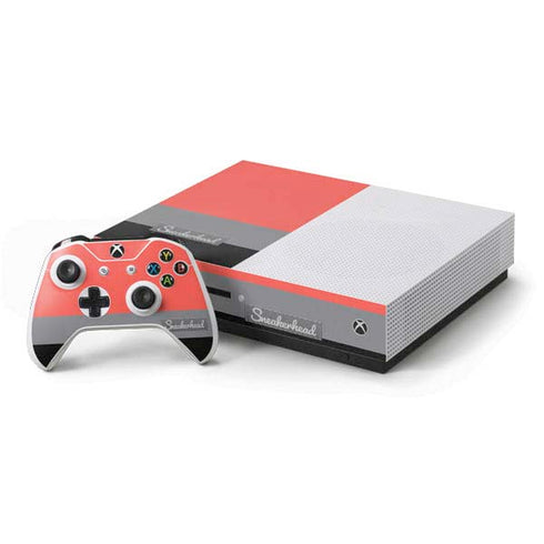 Sneakerhead Stripes Xbox One S Console and Controller Bundle Skin