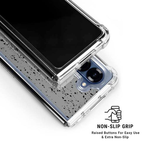 Sneakerhead Texture Galaxy Z Fold7 Clear Case