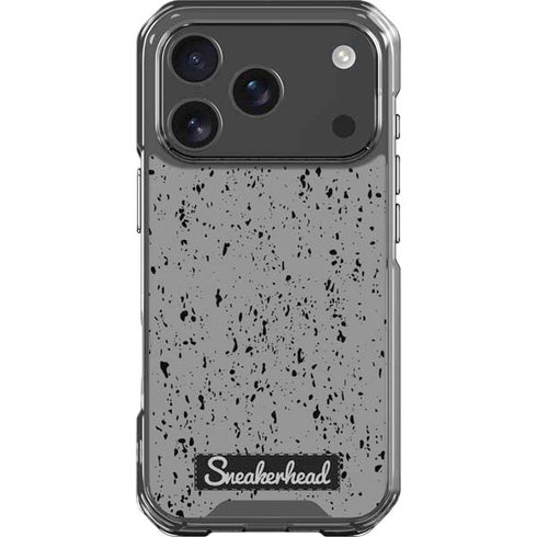 Sneakerhead Texture iPhone 18 Pro Clear Case