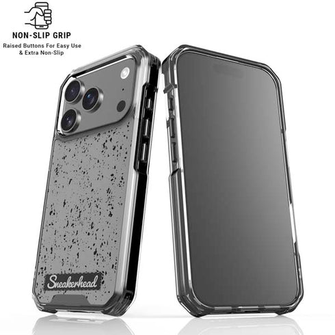 Sneakerhead Texture iPhone 18 Pro Clear Case