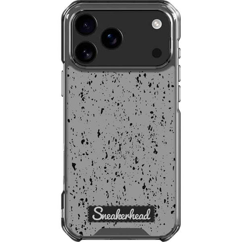 Sneakerhead Texture iPhone 18 Pro Max Clear Case