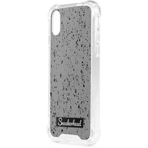 Sneakerhead Texture iPhone XS Clear Case