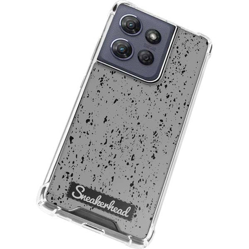 Sneakerhead Texture Moto G 5G (2025) Clear Case