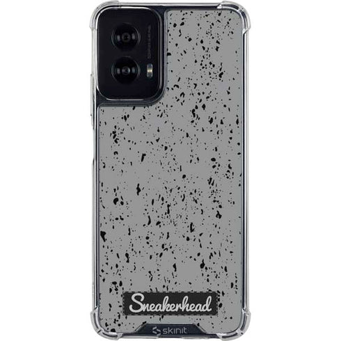 Sneakerhead Texture Moto G Power 5G (2024) Clear Case