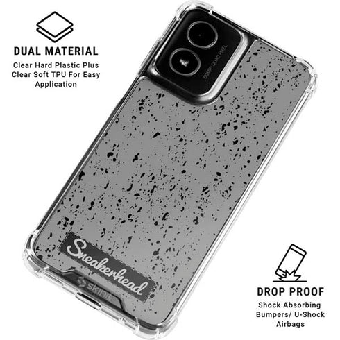 Sneakerhead Texture Moto G Power 5G (2024) Clear Case