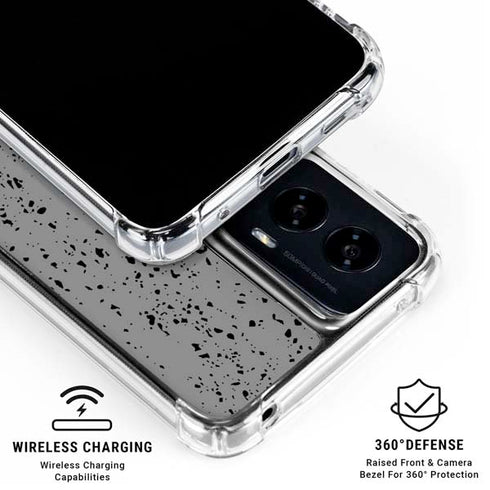 Sneakerhead Texture Moto G Power 5G (2024) Clear Case