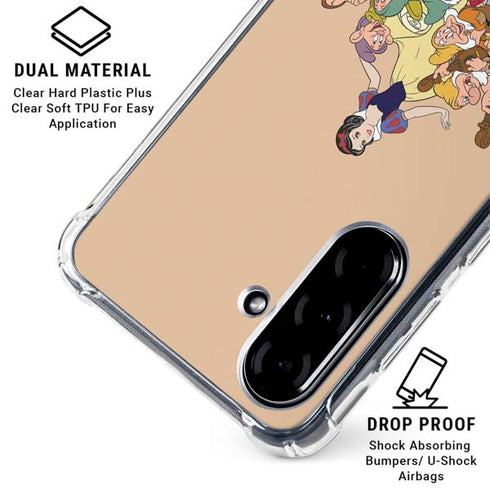 Disney Snow White and the seven dwarfs Galaxy A36 5G Clear Case