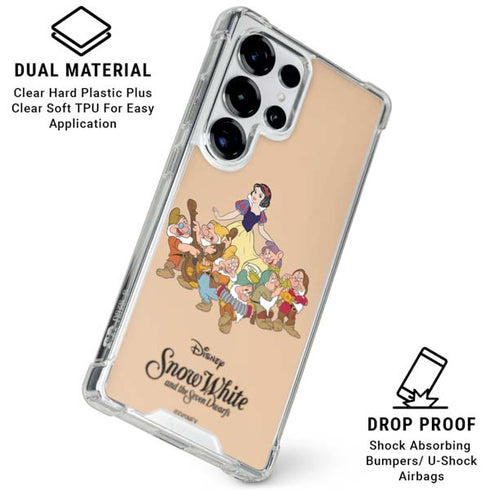 Disney Snow White and the seven dwarfs Galaxy S26 Ultra Clear Case