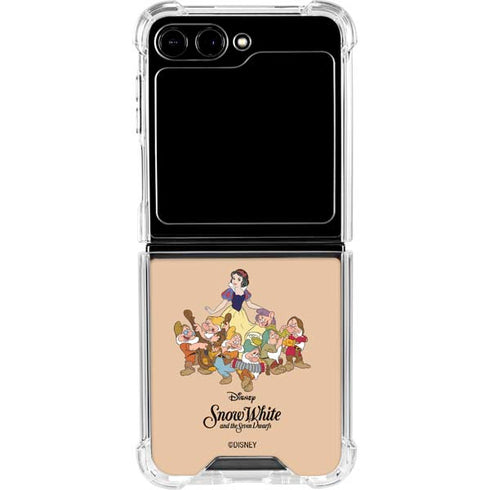 Disney Snow White and the seven dwarfs Galaxy Z Flip6 Clear Case