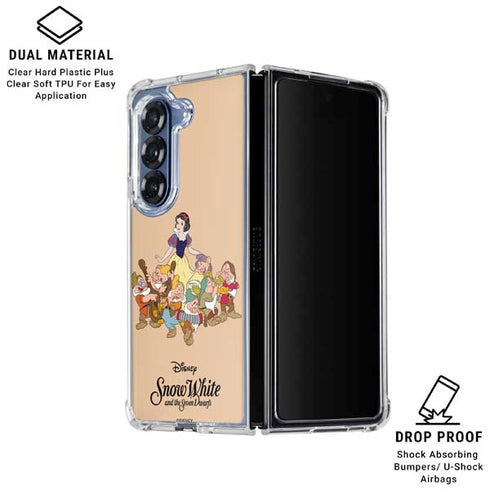 Disney Snow White and the seven dwarfs Galaxy Z Fold6 Clear Case