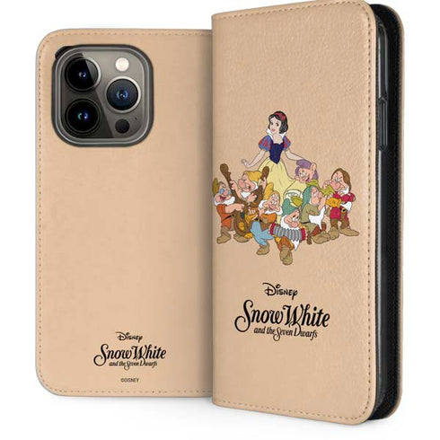 Disney Snow White and the seven dwarfs iPhone 14 Pro Folio Case