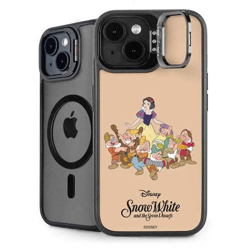 Disney Snow White and the seven dwarfs iPhone 15 Plus Kickstand Case