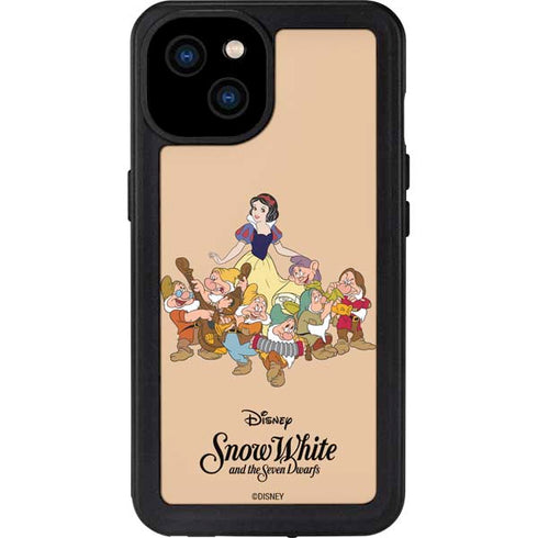 Disney Snow White and the seven dwarfs iPhone 15 Plus Waterproof Case