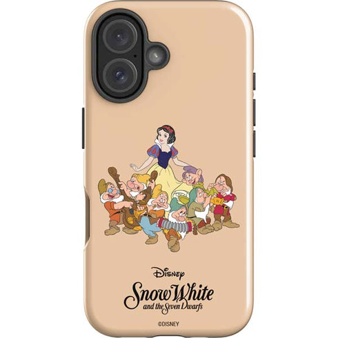 Disney Snow White and the seven dwarfs iPhone 16 Plus Impact Case