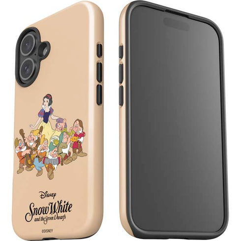 Disney Snow White and the seven dwarfs iPhone 16 Plus Impact Case