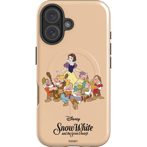 Disney Snow White and the seven dwarfs iPhone 16 Plus Magsafe Impact Case