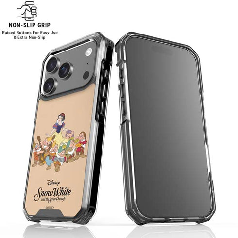 Disney Snow White and the seven dwarfs iPhone 18 Pro Clear Case