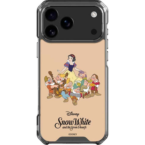 Disney Snow White and the seven dwarfs iPhone 18 Pro Max Clear Case
