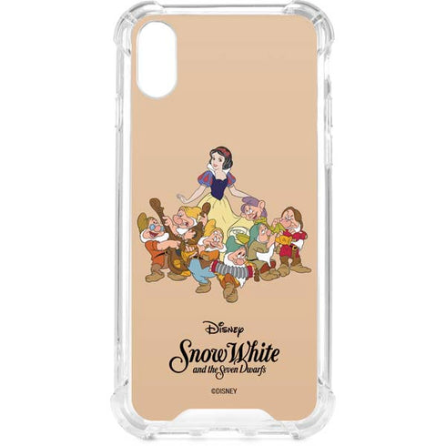 Disney Snow White and the seven dwarfs iPhone XS Clear Case