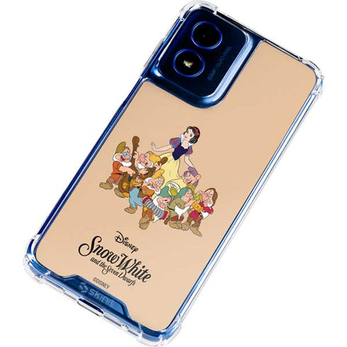 Disney Snow White and the seven dwarfs Moto G Play 4G (2024) Clear Case