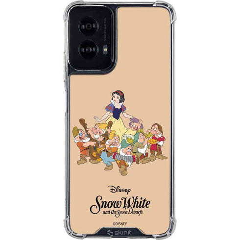 Disney Snow White and the seven dwarfs Moto G Power 5G (2024) Clear Case