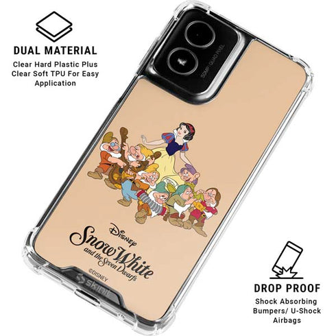 Disney Snow White and the seven dwarfs Moto G Power 5G (2024) Clear Case