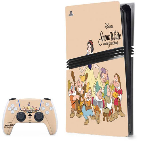 Disney Snow White and the seven dwarfs PS5 Pro Bundle Skin