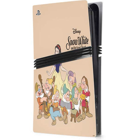 Disney Snow White and the seven dwarfs PS5 Pro Console Skin