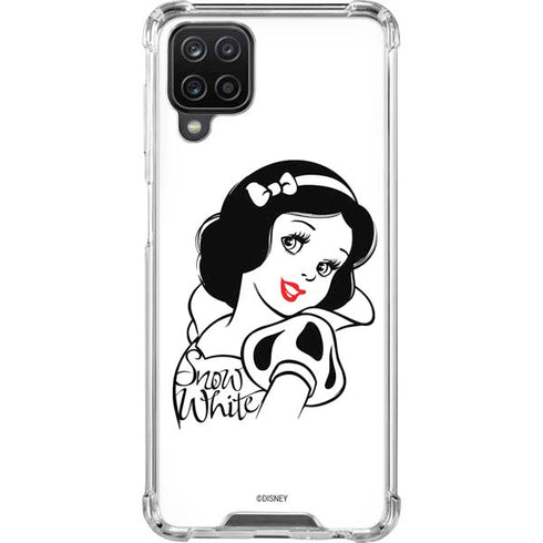 Disney Snow White Black and White Art Galaxy Cases