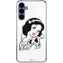 Disney Snow White Black and White Art Galaxy A55 5G Clear Case