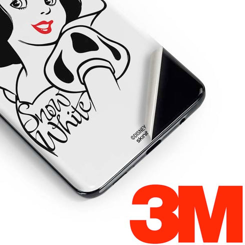Disney Snow White Black and White Art Galaxy S10 Skin