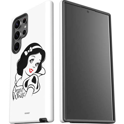 Disney Snow White Black and White Art Galaxy S23 Ultra Pro Case