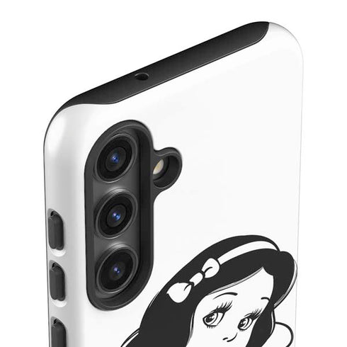 Disney Snow White Black and White Art Galaxy S25 Impact Case