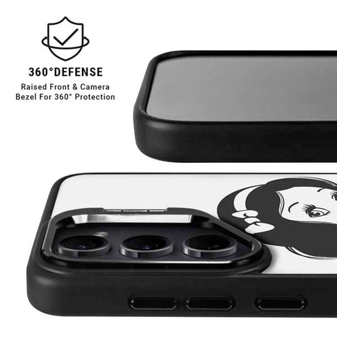 Disney Snow White Black and White Art Galaxy S24 Kickstand Case