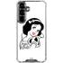 Disney Snow White Black and White Art Galaxy S26 Plus Clear Case