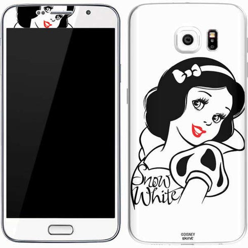 Disney Snow White Black and White Art Galaxy S7 Skin