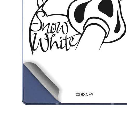 Disney Snow White Black and White Art Galaxy Z Fold6 Skin