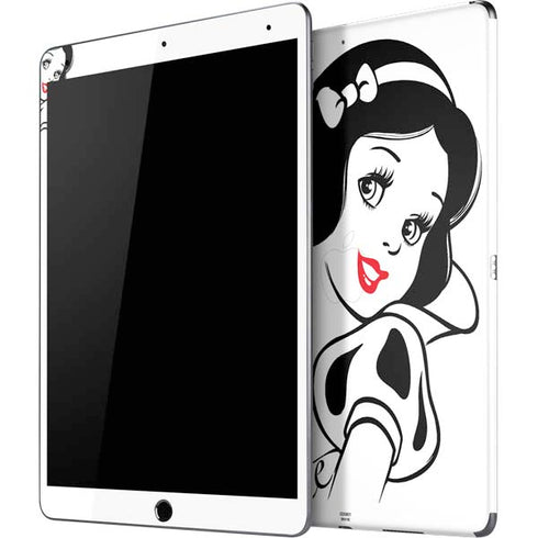 Disney Snow White Black and White Art iPad Skins