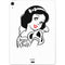 Disney Snow White Black and White Art Apple iPad Air Skin