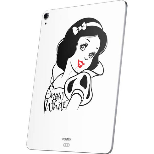 Disney Snow White Black and White Art Apple iPad Air Skin