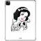 Disney Snow White Black and White Art iPad Pro 11in (2024) Clear Case