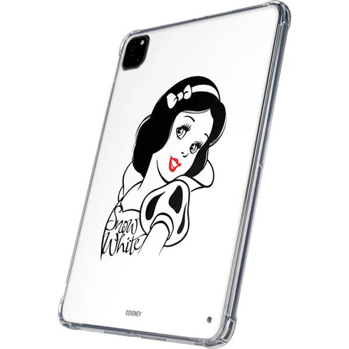 Disney Snow White Black and White Art iPad Pro 11in (2024) Clear Case