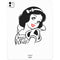 Disney Snow White Black and White Art iPad Pro 13in M4 (2024) Skin