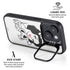 Disney Snow White Black and White Art iPhone 15 Kickstand Case