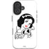 Disney Snow White Black and White Art iPhone 16 Plus Impact Case